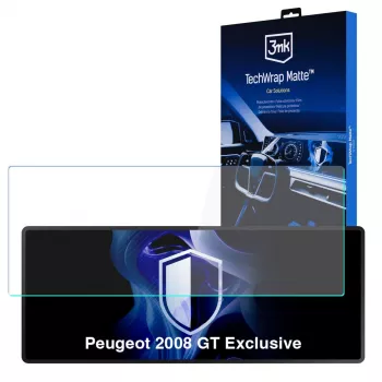 Folie de protecție ecran 3MK PROTECTION TechWrap Matte pentru Peugeot 2008 GT Exclusive display central
