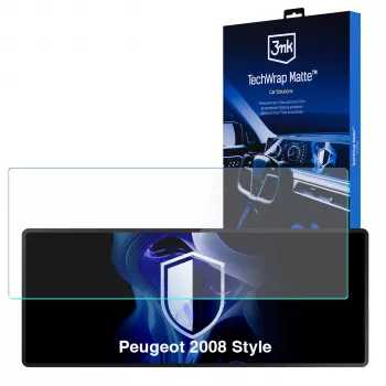 Folie de protecție ecran 3MK PROTECTION TechWrap Matte pentru Peugeot 2008 Style display central