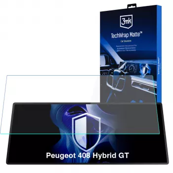 3MK PROTECTION Peugeot 408 Hybrid GT - 3mk TechWrap Matte Folie de protecție ecran pentru display central