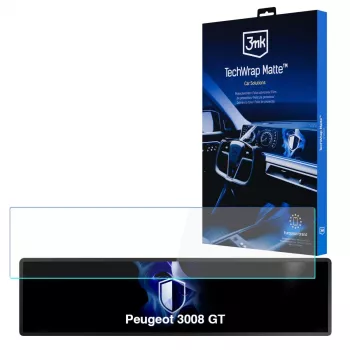 Folie de protecție pentru ecranul central 3MK PROTECTION Peugeot 3008 GT - 3mk TechWrap Matte