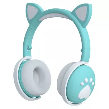 Căști pentru copii MOZOS KID DOG Verzi