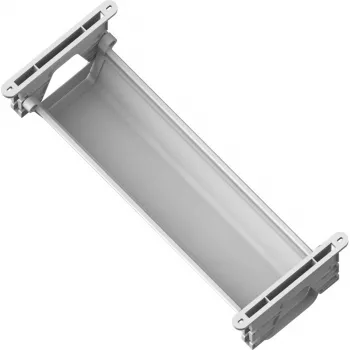 Tavă MOZOS CT550WH pentru gestionarea cablurilor sub birou 550 mm albă