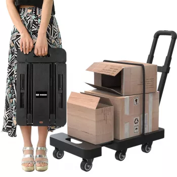 Cărucior pliant MOZOS WT1 cu platformă 200kg