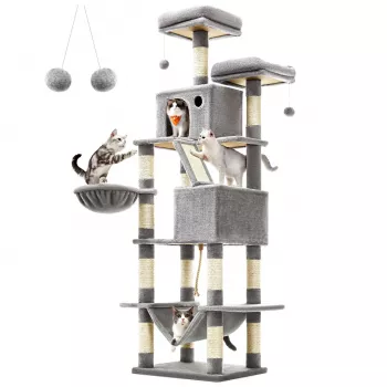 Arbore pentru pisici MOZOS Kitty Tree mare, înălțime 206 cm