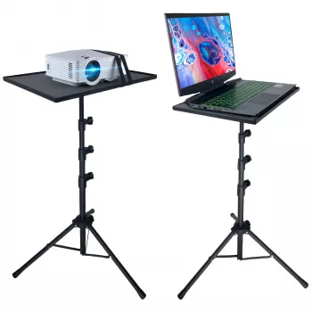 Stativ universal MOZOS PL2 pentru proiector, laptop, tabletă, negru, 70-120 cm, 10 kg