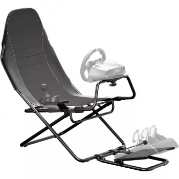 MOZOS SGS5 Racing Simulator Cockpit with Seat and Steering Wheel Stand