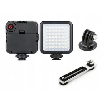 Lumină LED ULANZI W49 49 pentru cameră cu șină
