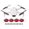 SUNNYLIFE 4x protecții motor pentru DJI Mavic Mini - negru plastic ABS, montare prin clipsare, rezistent la praf și zgârieturi