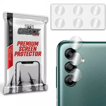 Protector de lentilă foto GrizzGlass pentru Samsung Galaxy A04s - sticlă călită 9H