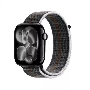 Crong Nylon Sport Loop pentru Apple Watch 44/45/46/49 mm gri