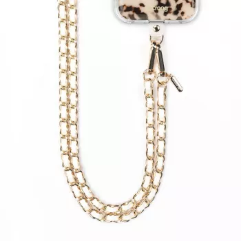 Crong Phone Crossbody - curea de gât pentru telefon (White Twist)
