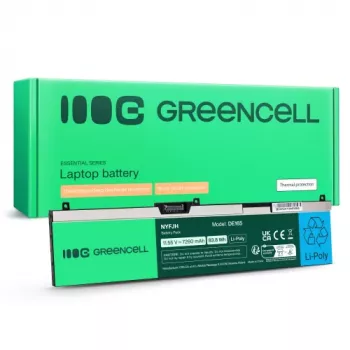 Greencell NYFJH-6C Baterie laptop pentru Dell Precision 15 7530 7540 7740, 97Wh, 11,4V, 8500mAh, Negru