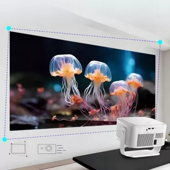 Proiector mini portabil Zenwire PrimeView IMC460 Pro Android 14 WiFi