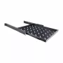Raft glisant RACKTEL RL-P800W 1U 19 inch pentru dulapuri cu adâncime 800 mm, capacitate 50 kg, negru