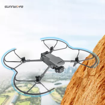 Set de protecții pentru elice SUNNYLIFE, pachet de 4, pentru DJI Mavic 3 / Mavic 3 Classic - gri închis