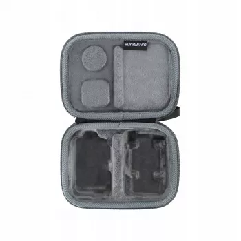 SUNNYLIFE carcasă de protecție din coajă dură pentru DJI Osmo Action 3 - negru