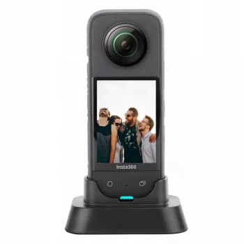 SUNNYLIFE mini trepied / mâner pentru Insta360 X3 - negru