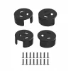SUNNYLIFE 4x capace de protecție pentru motoare pentru drona DJI Avata - set din plastic ABS negru AT-MD475-D