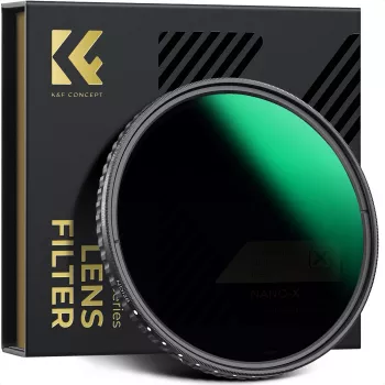 Filtru ND variabil KF X Fader 82 mm ND8-ND128 gri