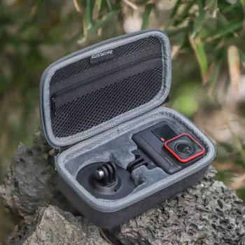 Geantă de transport cu carcasă rigidă SUNNYLIFE pentru Insta360 Ace / Ace Pro - neagră