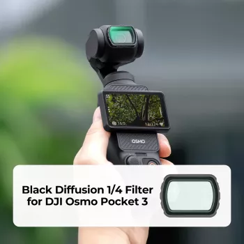 Filtru Black Diffusion 1/4 K&F Concept pentru DJI Osmo Pocket 3 (KF01.2533)