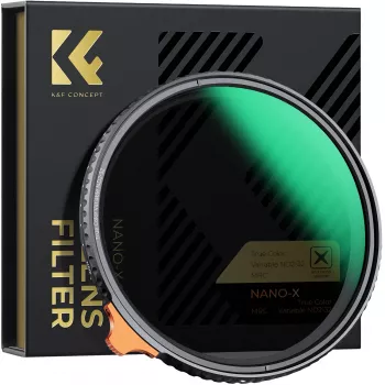 Filtru ND variabil K&F Concept ND2-ND32 77 mm True Color MRC Nano X