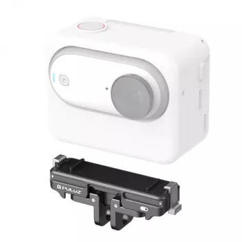 Suport adaptor PULUZ pentru Insta360 GO 3 / GO 3S pe sistem de 1/4 inch și GoPro - PU973B