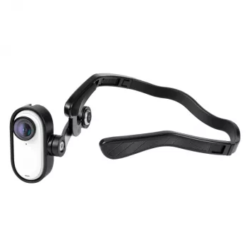 Suport magnetic pentru curea de cap PULUZ pentru Insta360 GO 3 / GO 3S - negru PU974B