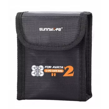 Geantă ignifugă pentru baterii Sunnylife pentru bateria DJI Avata 2 (susține 2 baterii) AT2-DC782-2