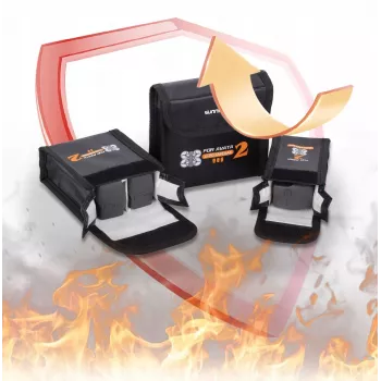 Geantă ignifugă Sunnylife pentru 3x baterii DJI Avata 2 AT2-DC783-3
