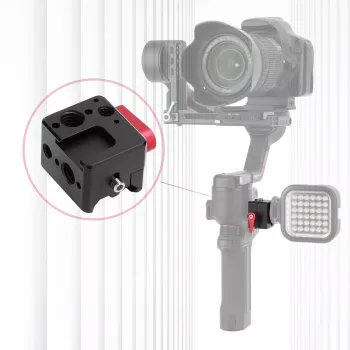 Adaptor de montare SUNNYLIFE 1/4 inch 3/8 inch ISO pentru DJI Ronin RS3 / RS3 Pro / RS2 / RSC2