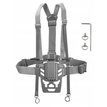 SUNNYLIFE Curea de piept pentru telecomanda DJI RC Plus - Negru