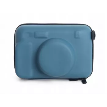 Husă rigidă de protecție LOVEINSTANT pentru camera Fujifilm Instax Wide 400 - albastră