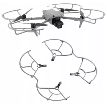 Set de protecție pentru elice SUNNYLIFE pentru DJI Air 3 / Air 3S - pachet de 4, gri închis