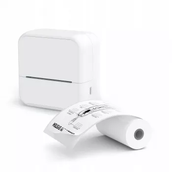 LOVEINSTANT S1 Bluetooth Thermal Printer for Photos, Stickers, Notes, Labels 53mm 203dpi White