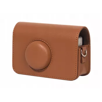 Husă de protecție pentru cameră LOVEINSTANT pentru Kodak Ektar H35 / H35N / Ultra F9, piele PU, Maro, cu curea de umăr detașabilă