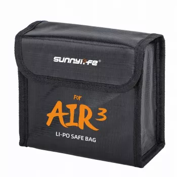 Husă ignifugă SUNNYLIFE pentru 3 baterii DJI Air 3 / 3S