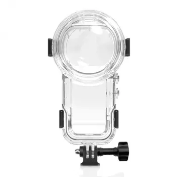 Carcasă subacvatică etanșă PULUZ până la 60m pentru Insta360 X5 / X 5 / Pu756t