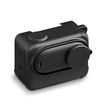 Carcasă de protecție din silicon PULUZ cu capac obiectiv pentru Insta360 GO 3 / GO 3S - neagră (PU772B)