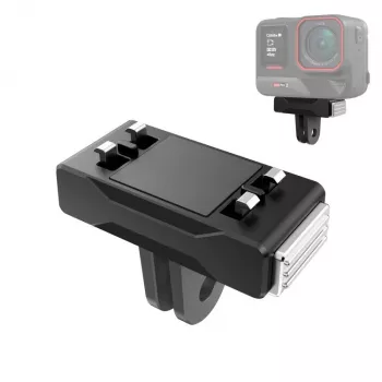 Suport magnetic cu eliberare rapidă PULUZ pentru Insta360 X5 / X4 Air / Ace Pro 2 / PU771B