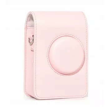 Husă geantă toc LOVEINSTANT pentru Fujifilm Instax Mini Evo roz verticală