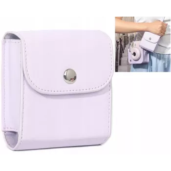 Husă album foto LOVEINSTANT pentru Fujifilm Instax Square și Mini – violet, 64 fotografii