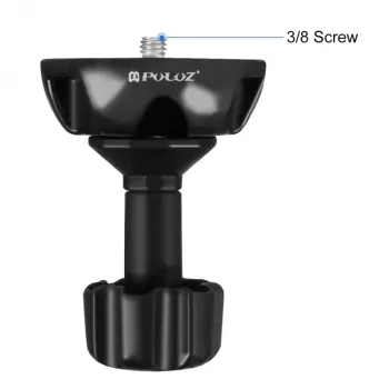 Adaptor trepied PULUZ 75mm cu filet 1/4 inch și 3/8 inch, negru (PU3503)