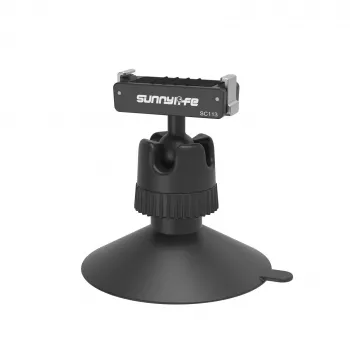 Suport cu ventuză SUNNYLIFE cu închidere rapidă și bază magnetică 1/4 inch pentru DJI Osmo Nano Action 6 / ON-SC113-D