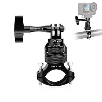Suport de ghidon 360° PULUZ PU796B pentru motocicletă/bicicletă pentru GoPro SJCAM Xiaomi DJI