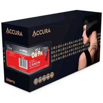 Accura Toner Cartridge Canon CRG-069H (5098C002) Replacement XL High Yield Black