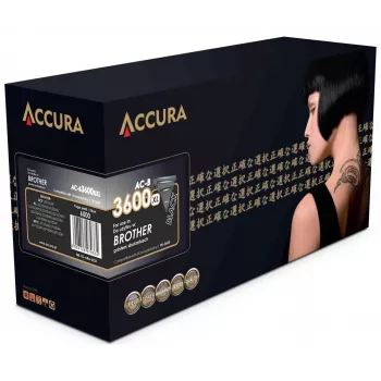 ACCURA Cartuș toner compatibil Brother TN-3600XL randament ridicat Negru