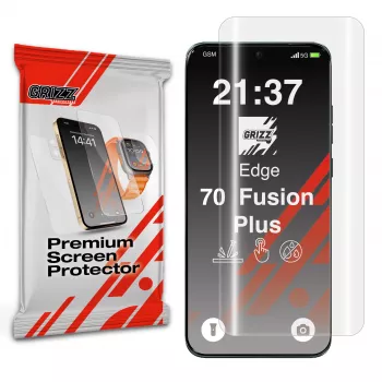 Folie de protecție ecran din hidrogel GrizzGlass pentru Motorola Edge 70 Fusion Plus