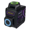 Nivelă laser Ermenrich LV40 PRO, fascicul verde, 2 linii, rază de acțiune 20 m