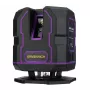 Nivel laser Ermenrich LV30 PRO - 3x360° verde, 12 linii, autonivelant, IP54